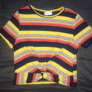NWOT! Short sleeve striped shirt